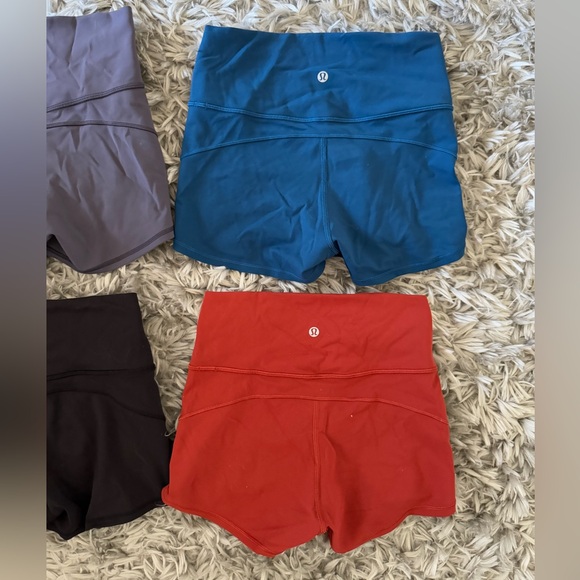 BUNDLE OF 4 - Lululemon in Movement Shorts - Picture 5 of 10